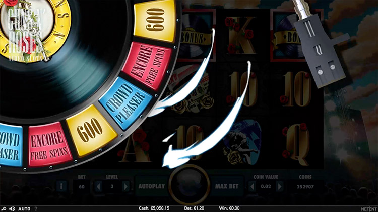 Guns N' Roses Slots SpinGenie