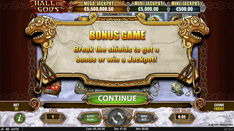 Hall of Gods Slots SpinGenie