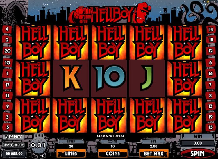 Hellboy Slots SpinGenie