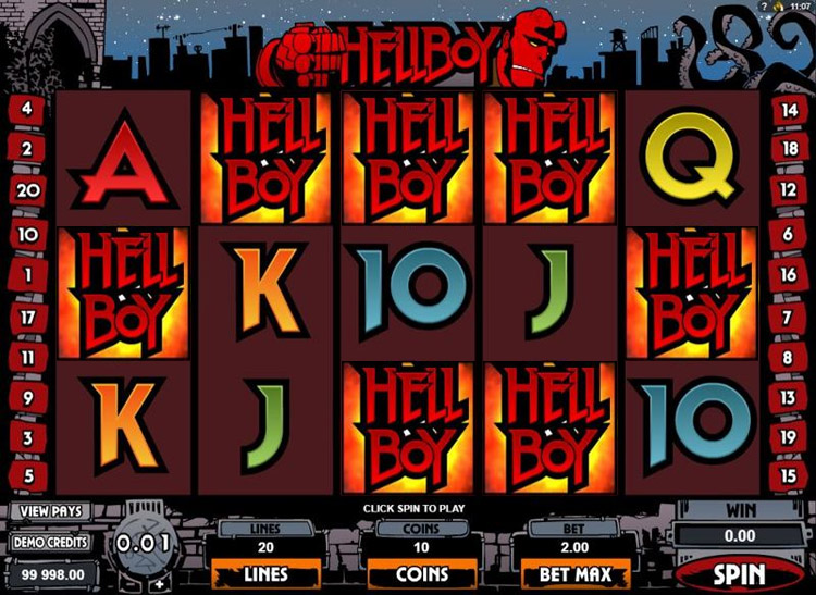 Hellboy Slots SpinGenie