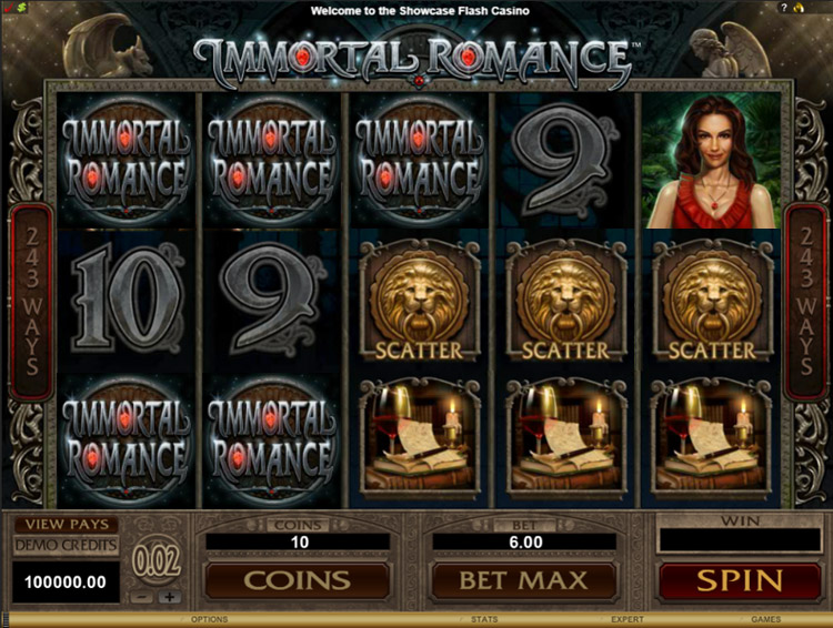 Immortal Romance Slots SpinGenie