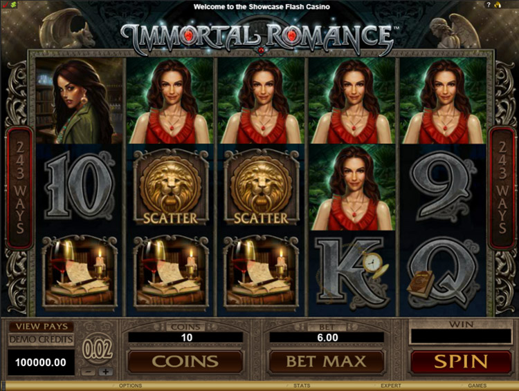 Immortal Romance Slots SpinGenie