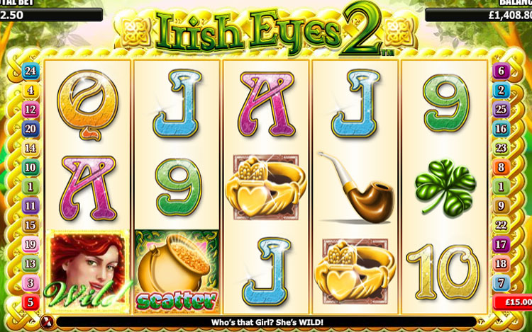 Irish Eyes 2 Slots SpinGenie