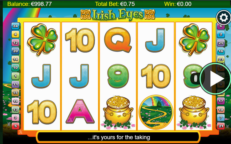 Irish Eyes Slots SpinGenie