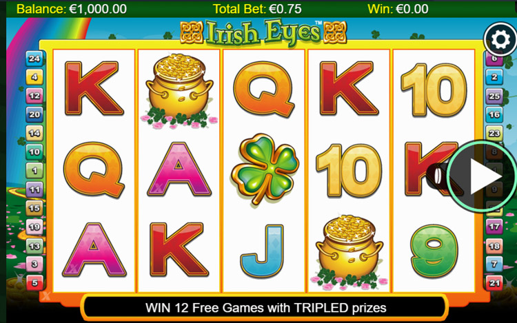 Irish Eyes Slots SpinGenie