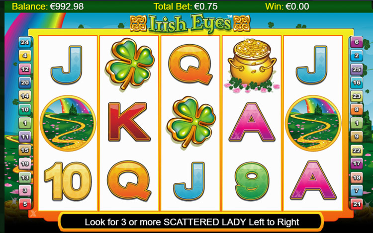 Irish Eyes Slots SpinGenie