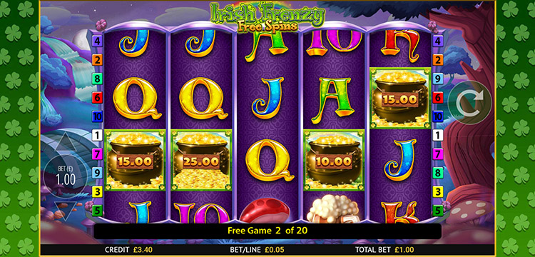 Irish Frenzy Slots SpinGenie