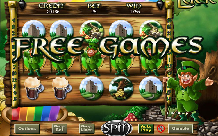 Irish Luck Slots SpinGenie