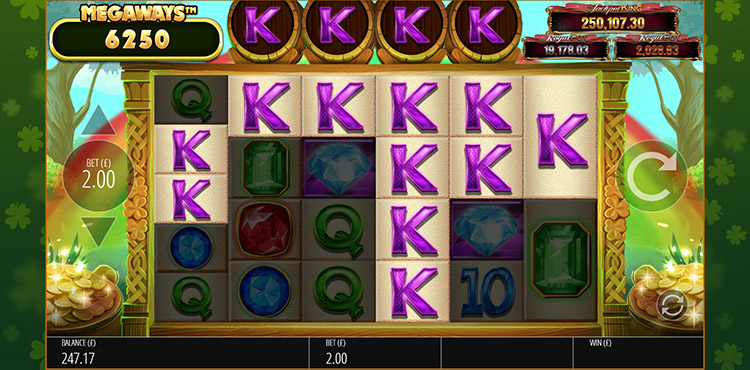 Irish Riches Megaways JPK Slots SpinGenie