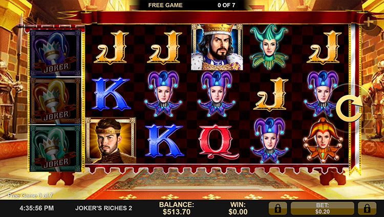 Joker's Riches 2 Slots SpinGenie