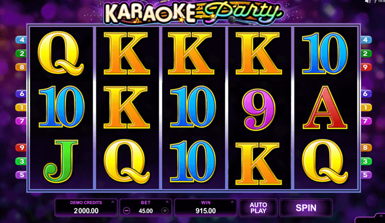 Karaoke Party Slots SpinGenie