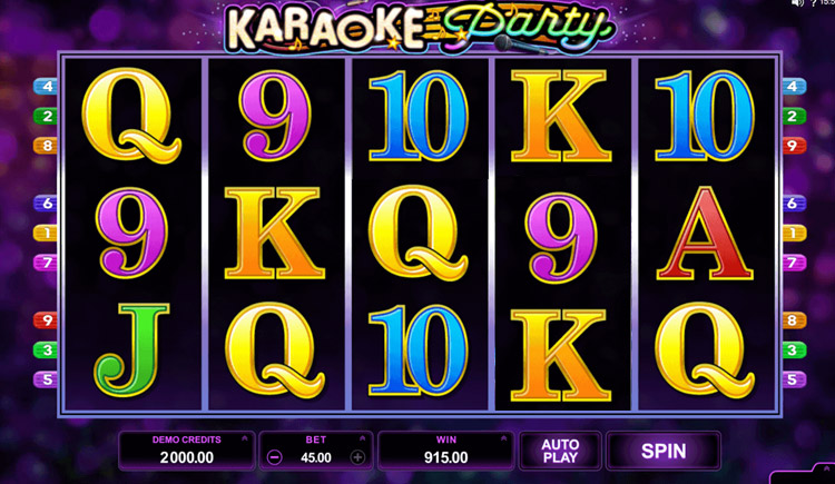 Karaoke Party Slots SpinGenie