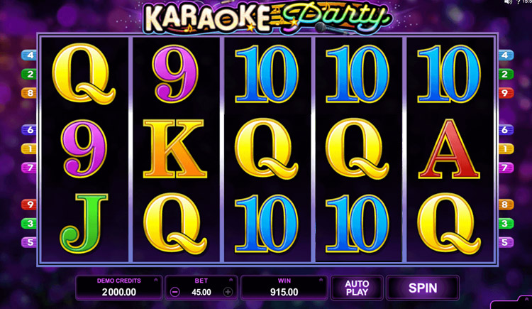 Karaoke Party Slots SpinGenie