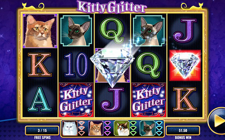 Kitty Glitter Slots SpinGenie