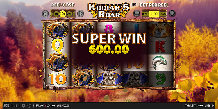 Kodiak's Roar Slots SpinGenie