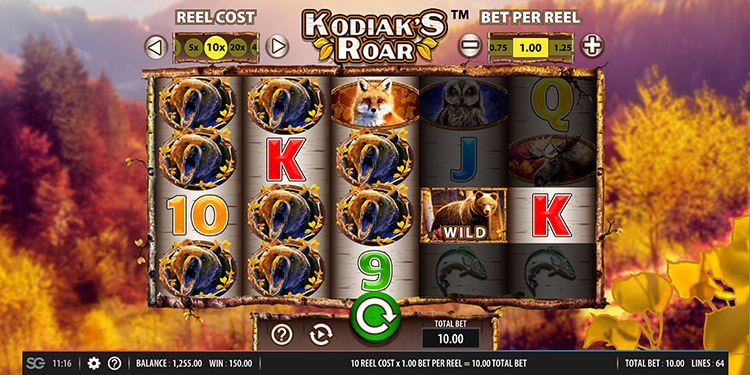 Kodiak's Roar Slots SpinGenie