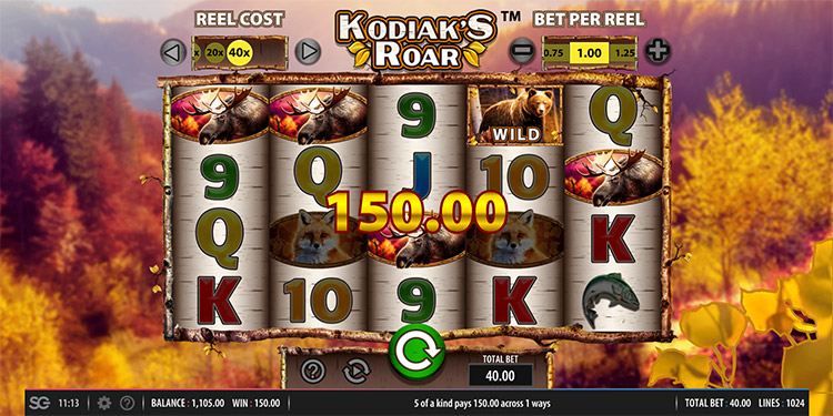Kodiak's Roar Slots SpinGenie