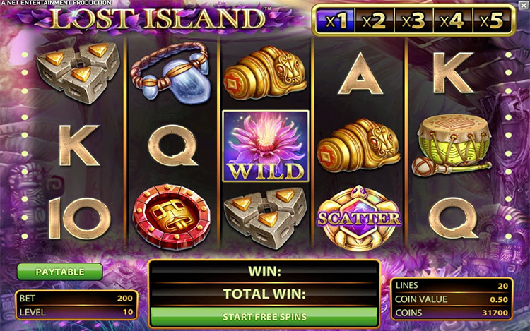 Lost Island Slots SpinGenie