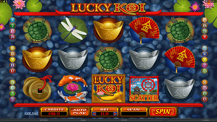 Lucky Koi Slots SpinGenie