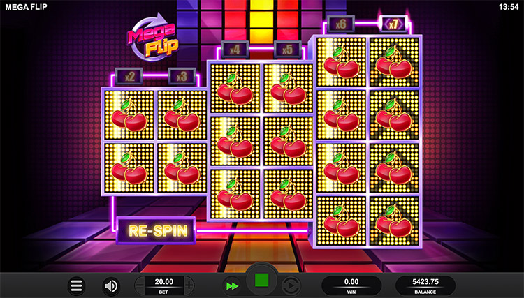 Mega Flip Slots SpinGenie