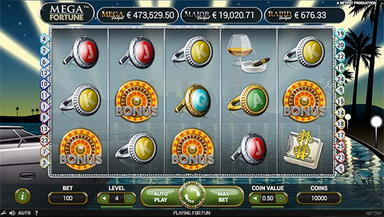 Mega Fortune Slots SpinGenie