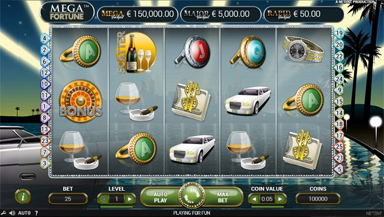 Mega Fortune Slots SpinGenie