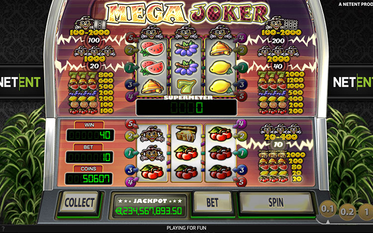 Mega Joker Slots SpinGenie