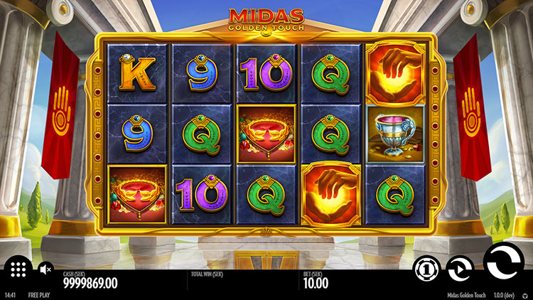 Midas Golden Touch Slots SpinGenie