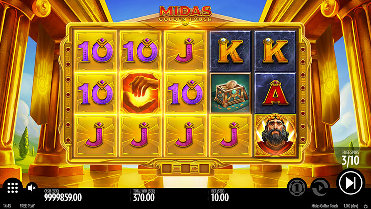 Midas Golden Touch Slots SpinGenie