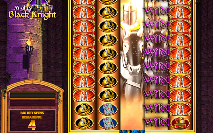 Mighty Black Knight Slots SpinGenie