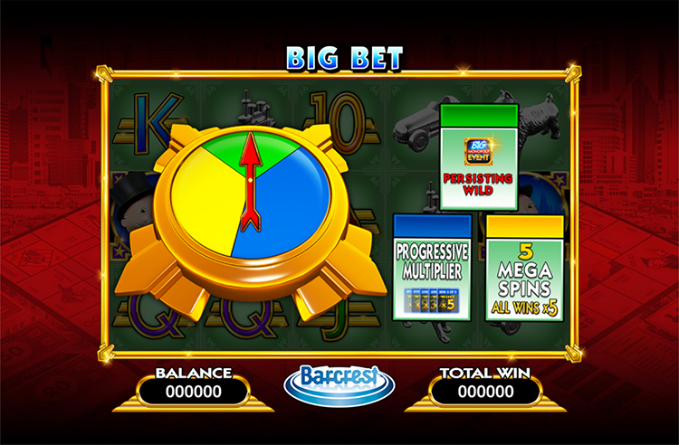Monopoly Big Event Slots SpinGenie