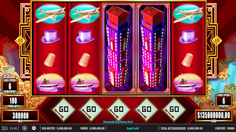 Monopoly Big Money Reel Slots SpinGenie