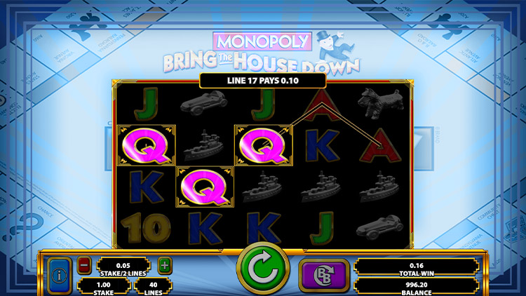 Monopoly Bring the House Down Slots SpinGenie