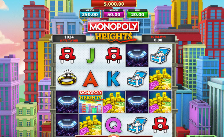 Monopoly Heights Slots SpinGenie