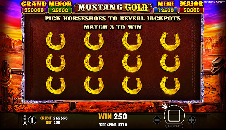 Mustang Gold Slots SpinGenie