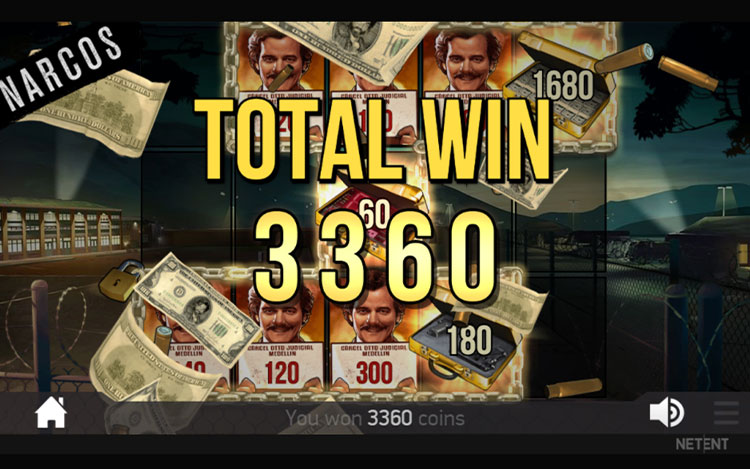 Narcos Slots SpinGenie