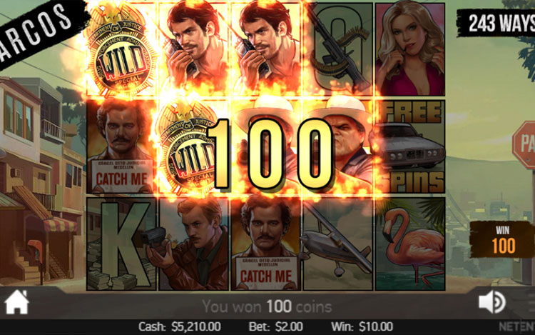 Narcos Slots SpinGenie