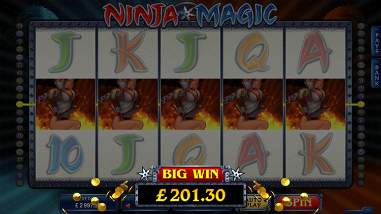 Ninja Magic Slots SpinGenie