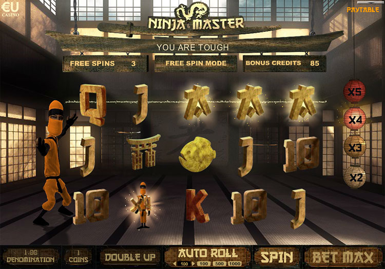 Ninja Master Slots SpinGenie