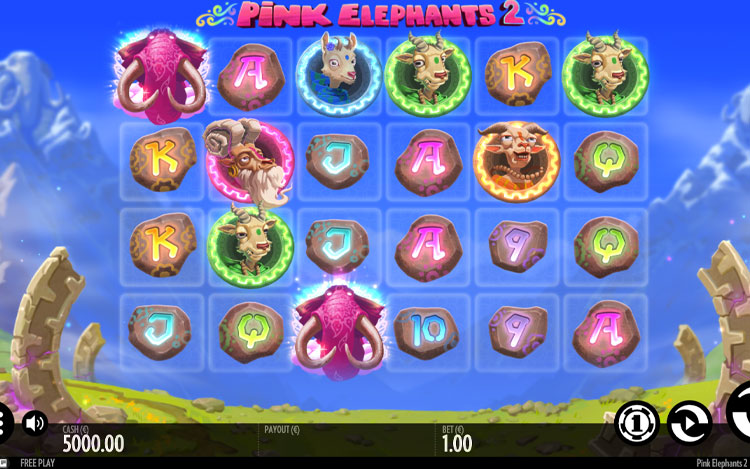 Pink Elephants 2 Slots SpinGenie