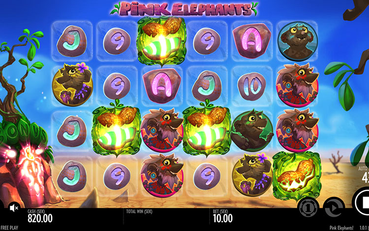 Pink Elephants Slots SpinGenie