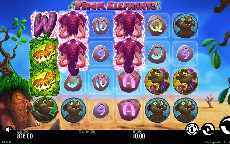 Pink Elephants Slots SpinGenie