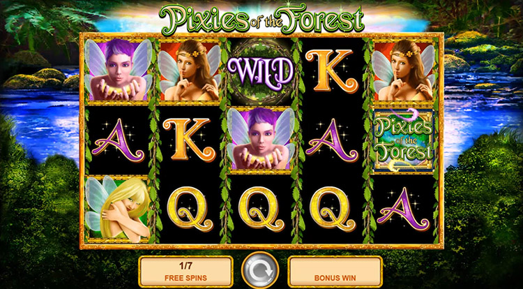 Pixies of the Forest Slots SpinGenie