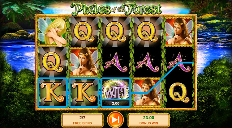 Pixies of the Forest Slots SpinGenie