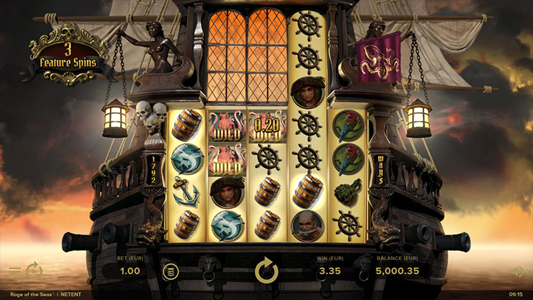 Rage of the Seas Slots SpinGenie