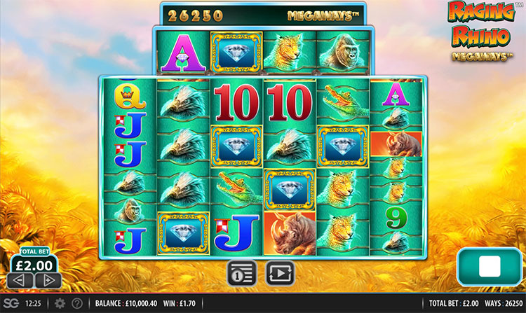 Raging Rhino Megaways Slots SpinGenie