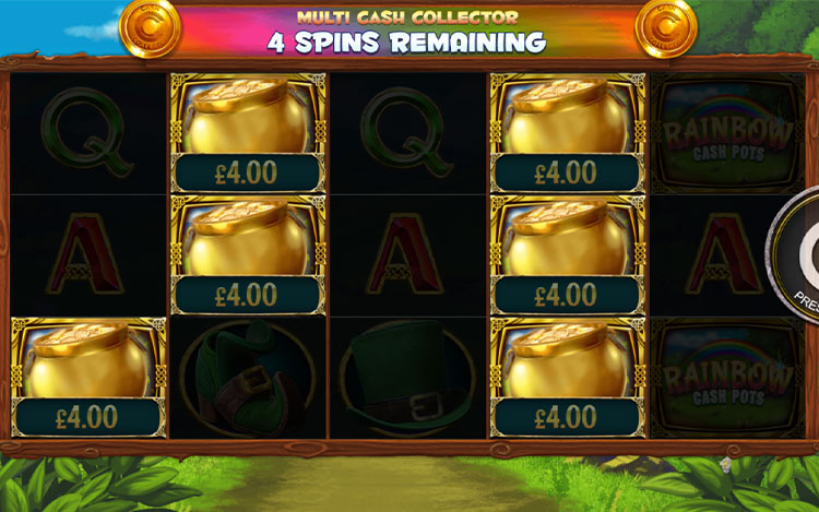 Rainbow Cash Pots Slots SpinGenie