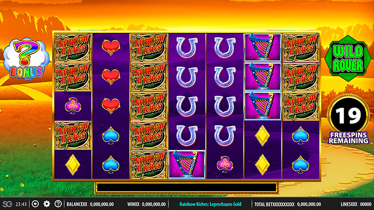 Rainbow Riches Leprechauns Gold Slots SpinGenie