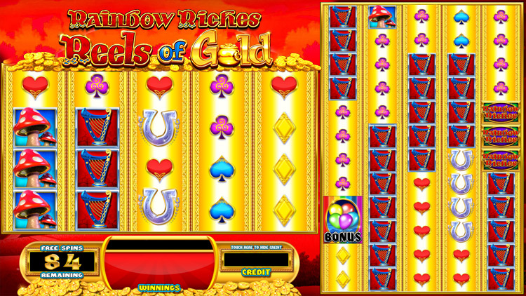 Rainbow Riches Reels of Gold Slots SpinGenie