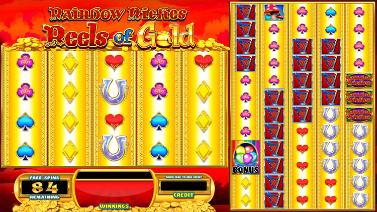 Rainbow Riches Reels of Gold Slots SpinGenie